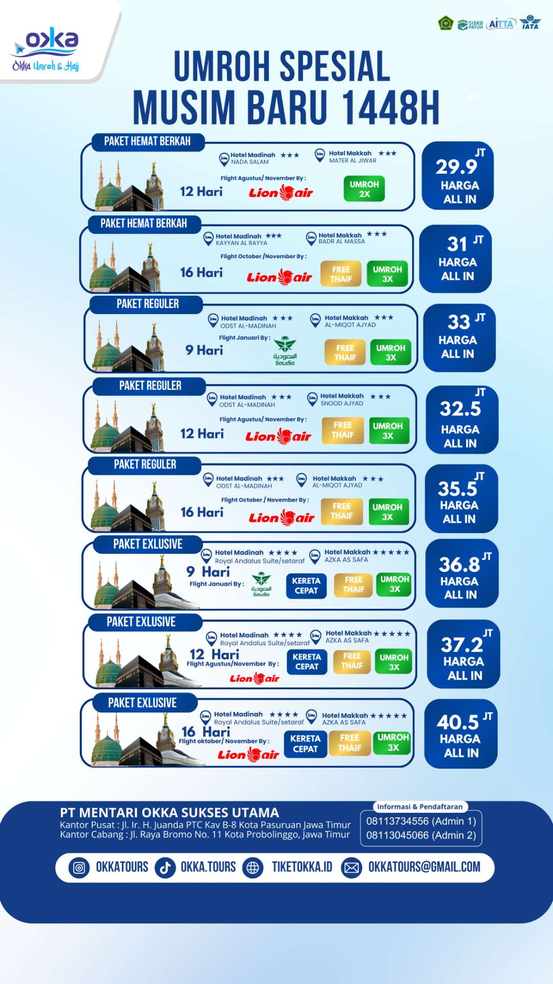 Umroh Spesial MUSIM 1448H